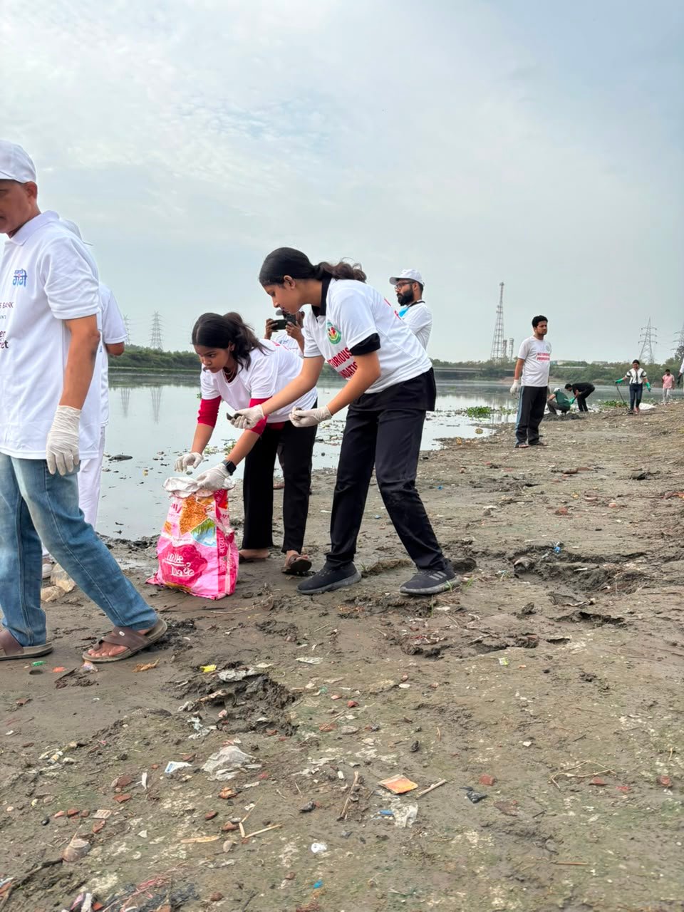 Volunteers Leading the River Cleanup Mission